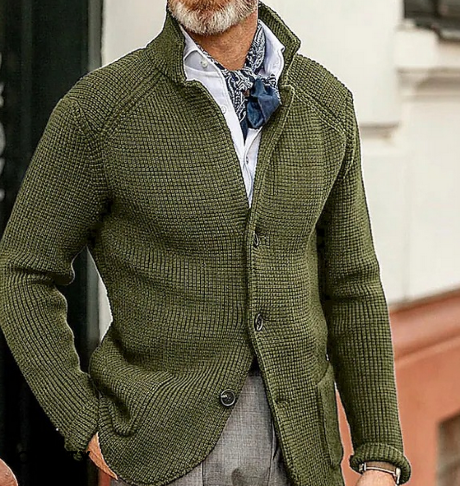 Blazer Vintage Para Hombre Estilo Patchwork Premium Carlos