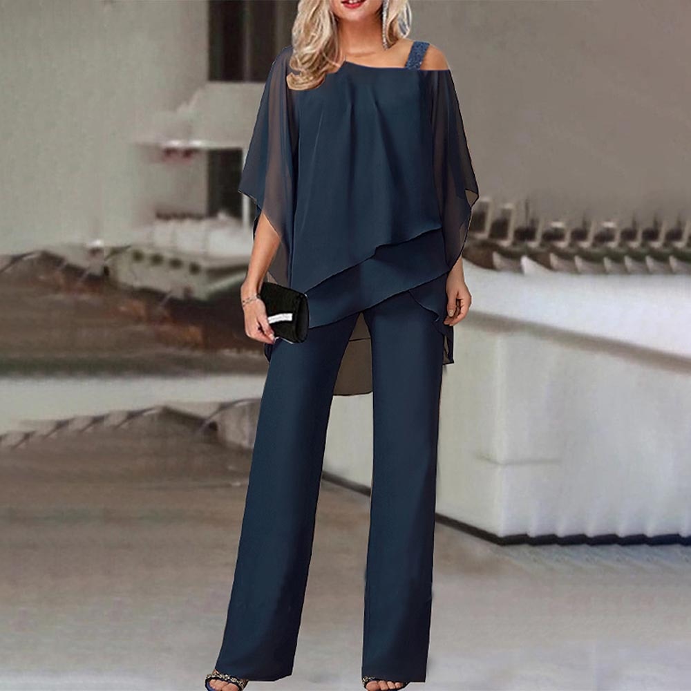 Conjunto Dos Piezas Con Hombro Descubierto Elegante Ana