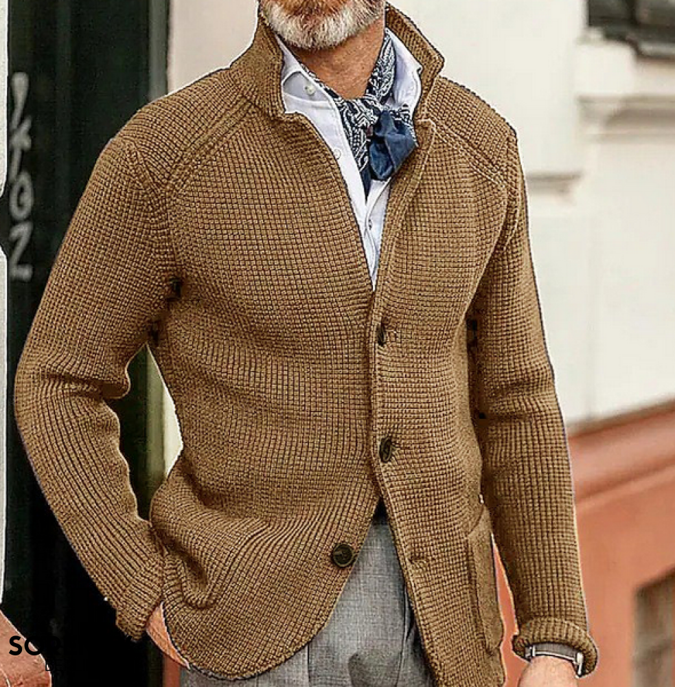 Blazer Vintage Para Hombre Estilo Patchwork Premium Carlos