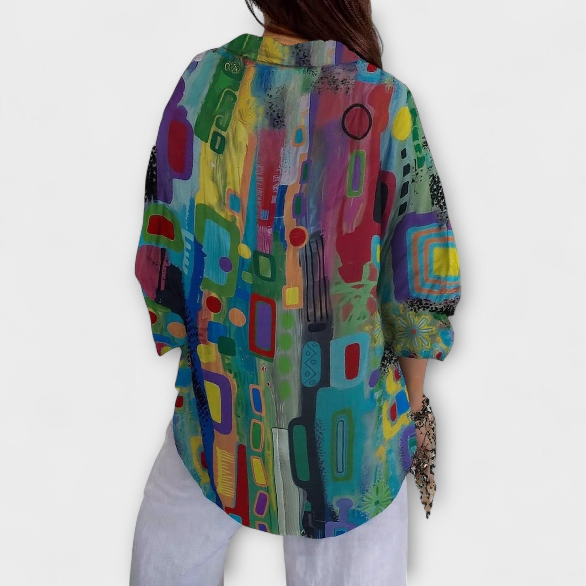 Blusa Line Elegante Con Tejido Transpirable Muy Isabel