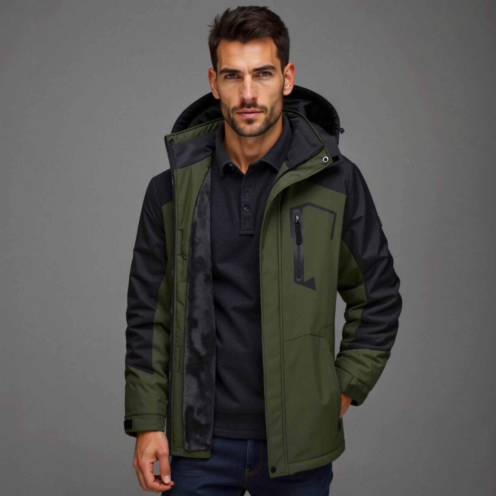 Chaqueta Impermeable Moose Invierno Con Aislamiento Ana