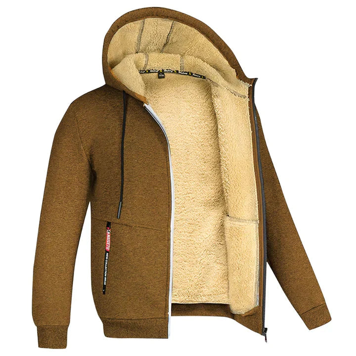 Chaqueta Forrada De Felpa Con Aislamiento Y Estilo Ana