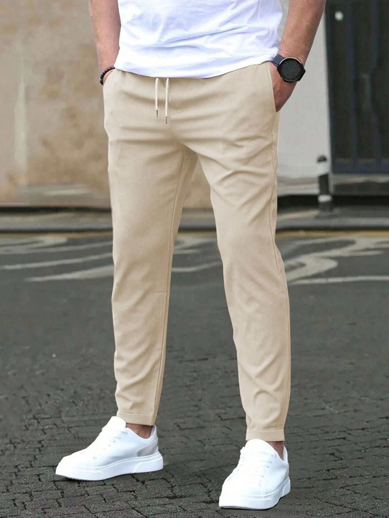 Pantalón Elástico Miravo Hombres Comodidad Todo Día Carlos