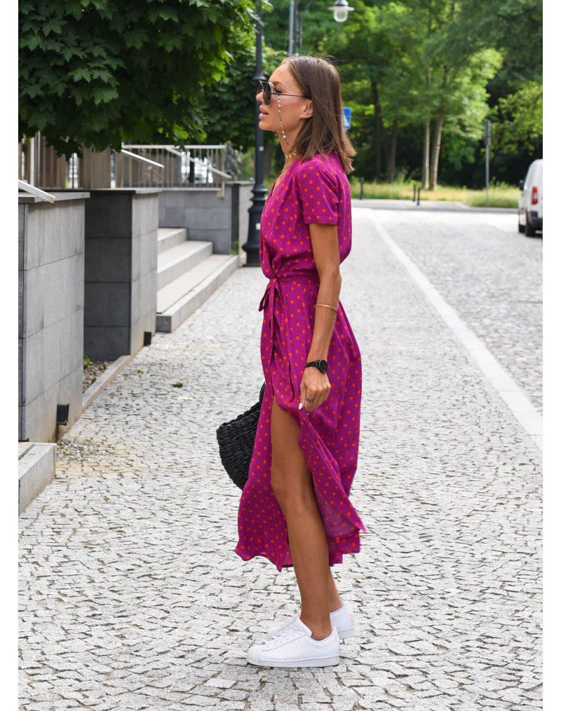 Vestido Elegante De Calidad Con Tejido Premium Y Corte Ana