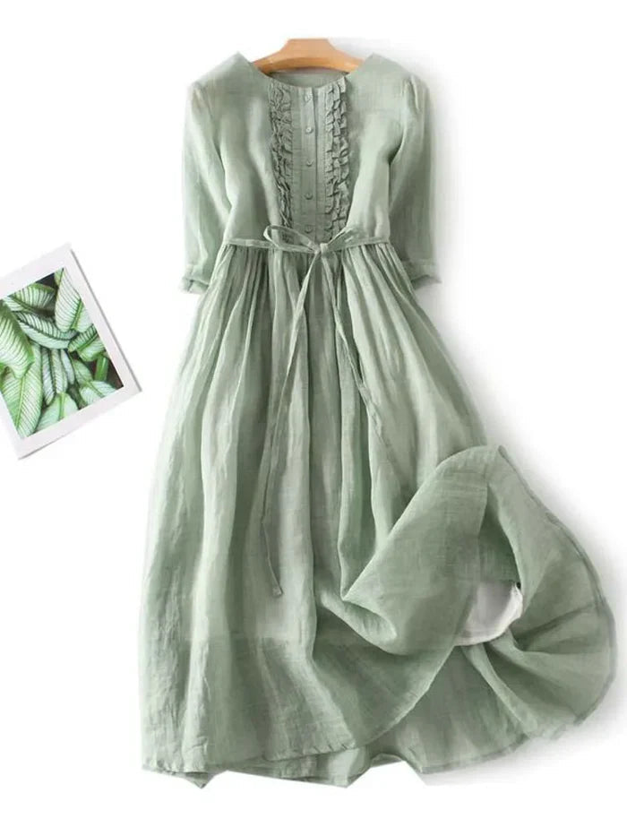 Vestido Elegante Confortable Ideal Para Eventos Ana