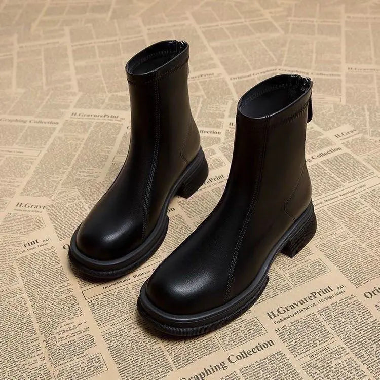 Minimalist Chelsea Sock Boots