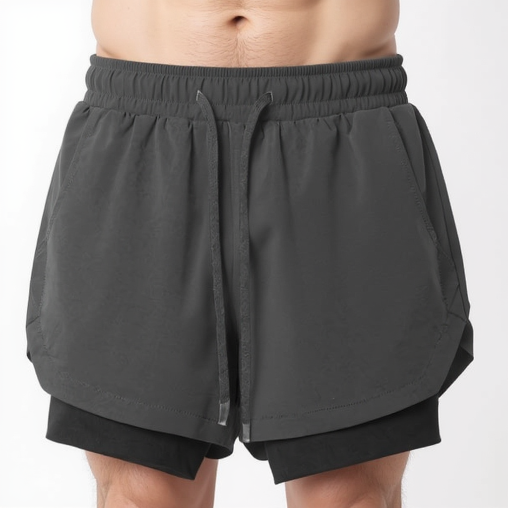 Shorts De Fitness Con Forro Interior Elástico Miguel