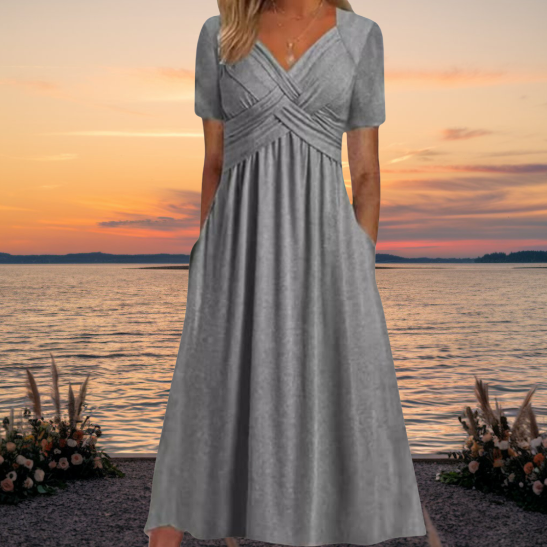 Vestido Elegante Silueta Esbelta Cintura Perfecta Miguel