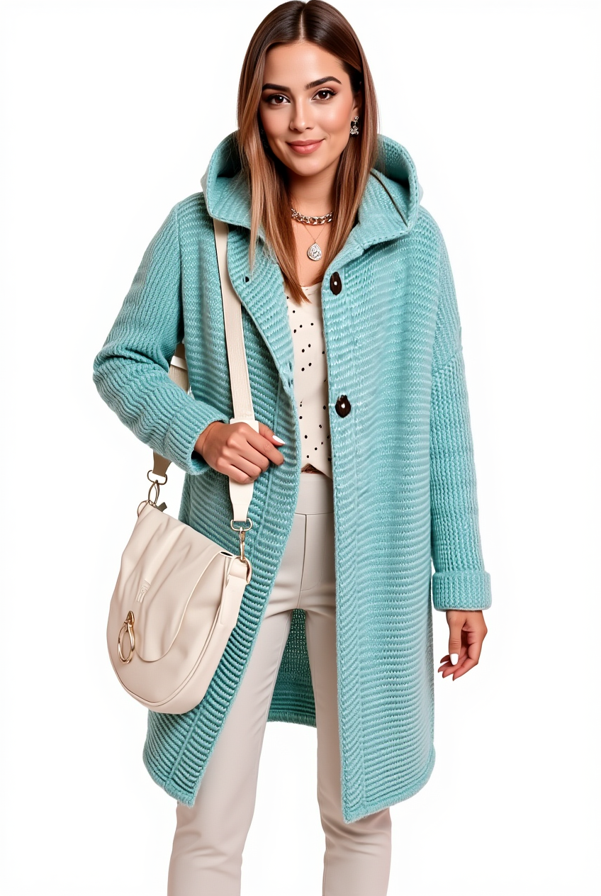 Abrigo De Invierno Mujer Con Forro Agradable Y Elegante Ana