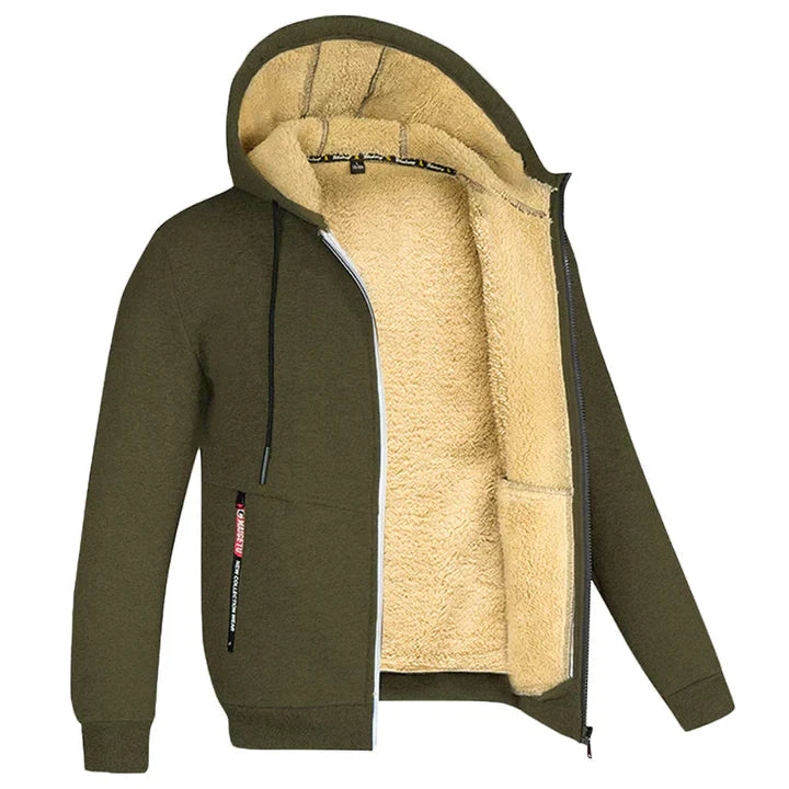 Chaqueta Forrada De Felpa Con Aislamiento Y Estilo Ana