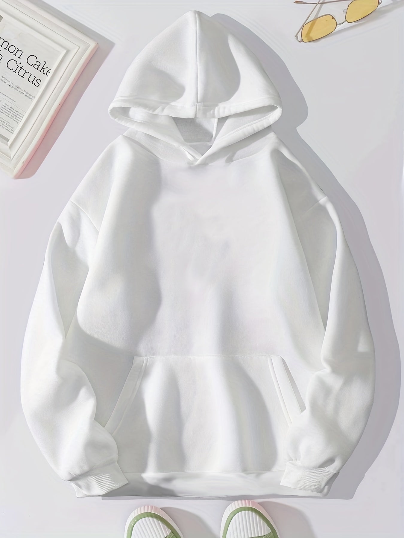 Sudadera Con Mensaje Happy Mind Capucha Alta Calidad María