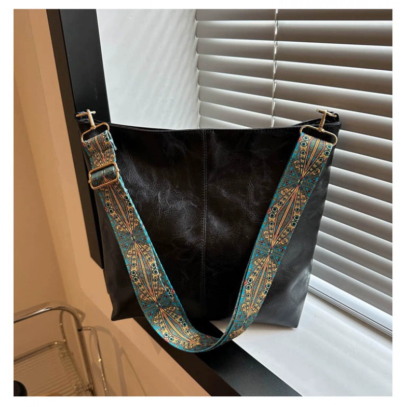 Bolsa de Hombro Vintage Resistente para Diario Urbano Ana