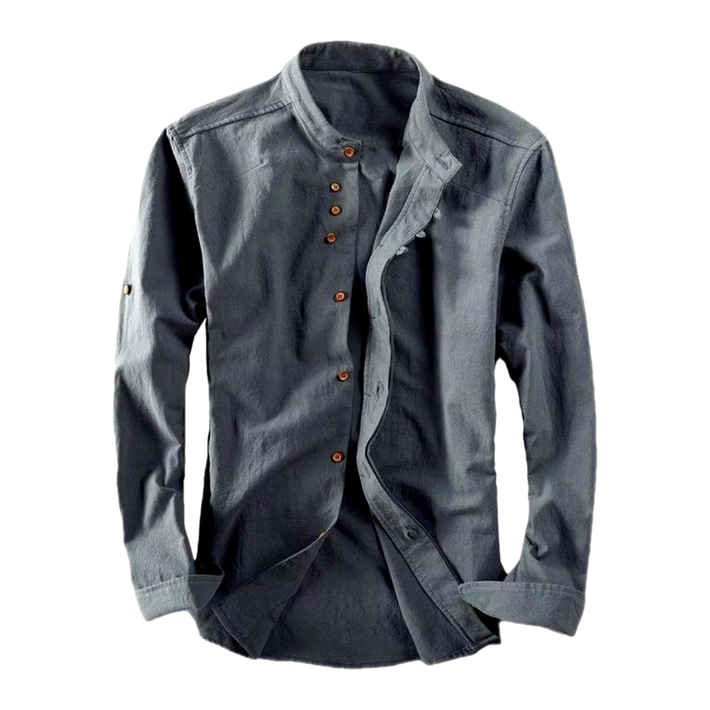 Camisa Japonesa Estilo Katana para Hombres Cómoda Luis