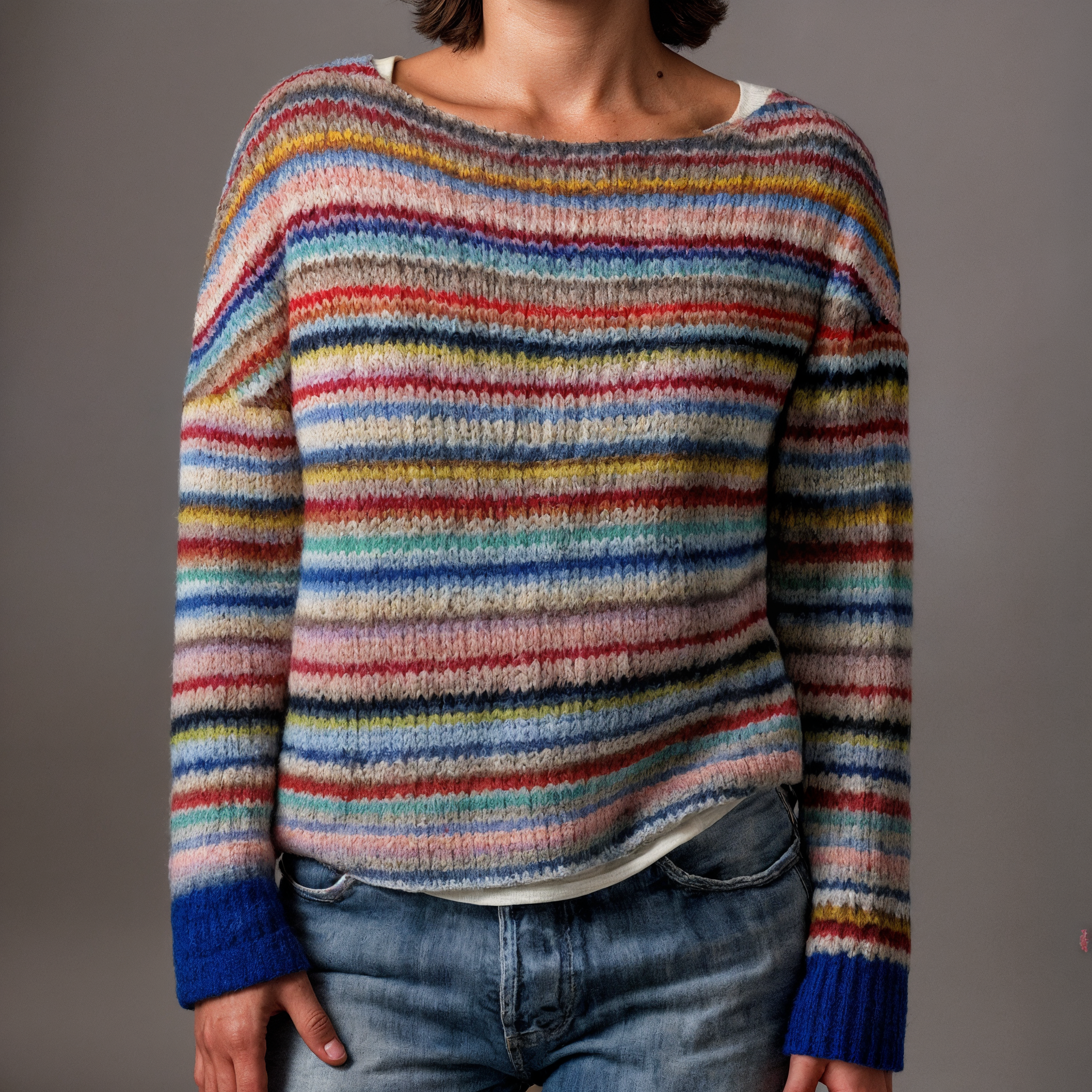 Suéter Multicolor Elegante para Invierno con Estilo Carlos