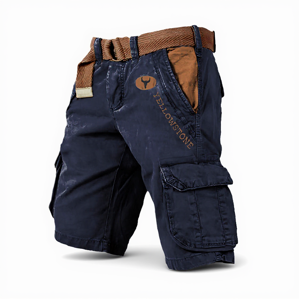 Shorts Cargo Para Hombres Resistente Y Versátiles Carlos
