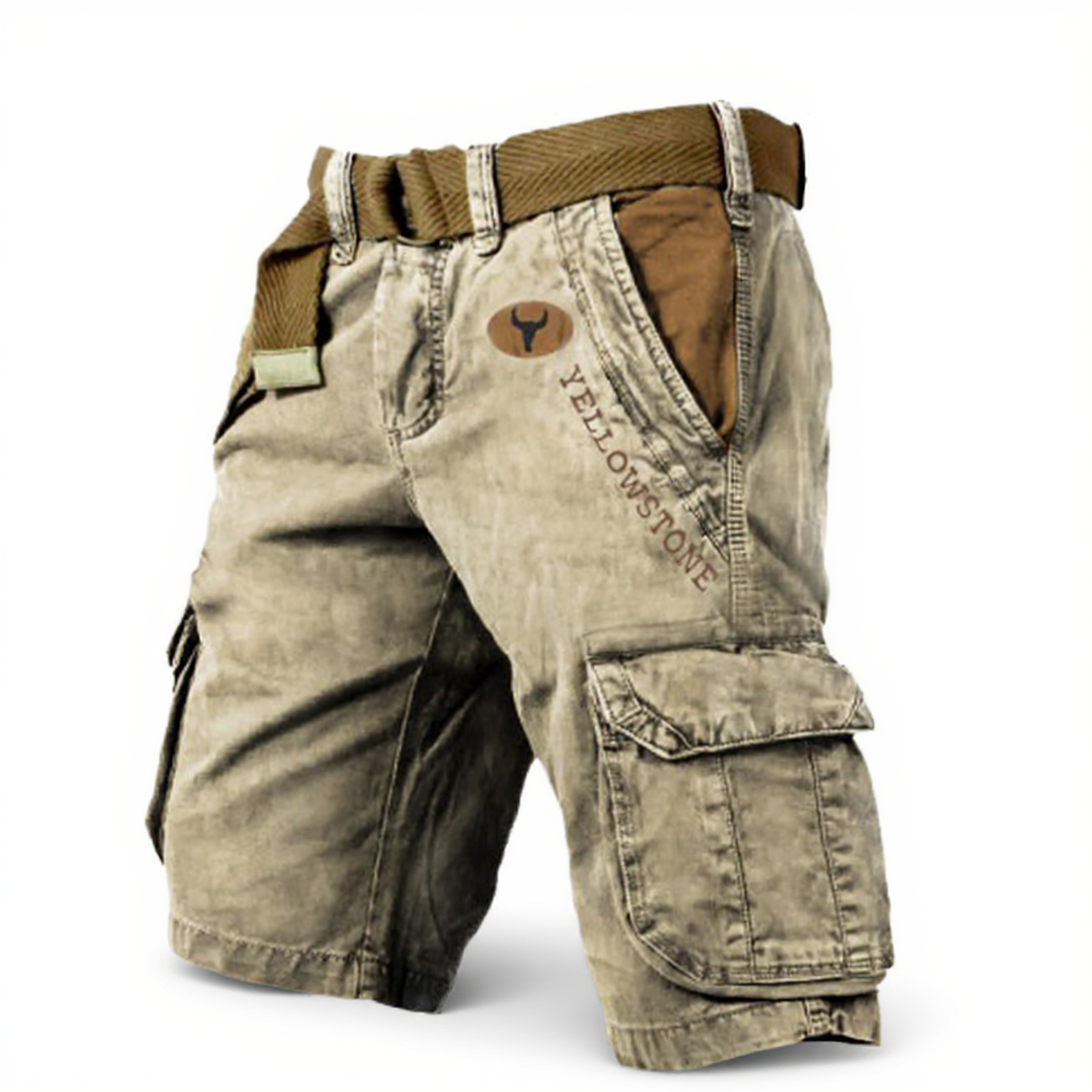 Shorts Cargo Para Hombres Resistente Y Versátiles Carlos