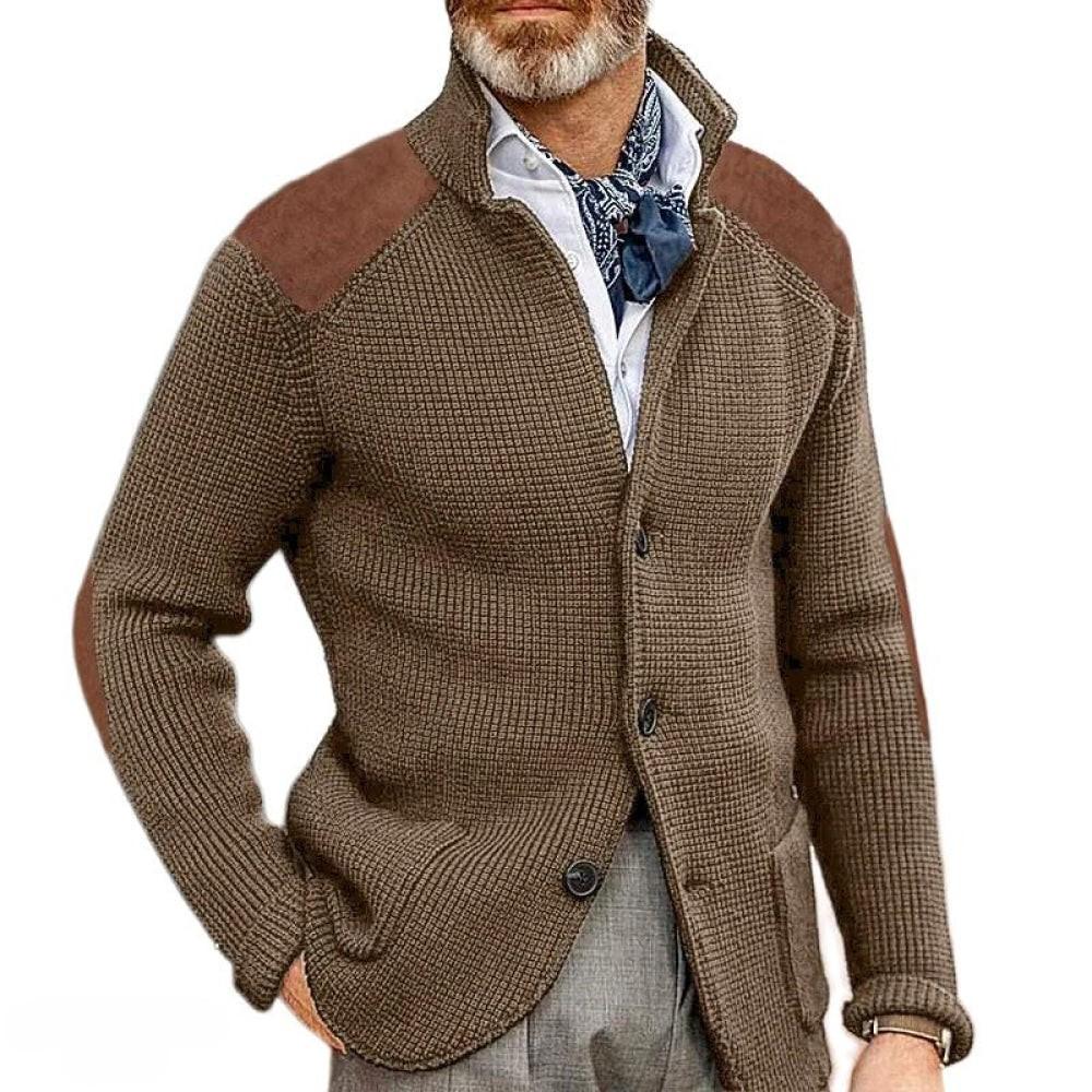Blazer Vintage Para Hombre Estilo Patchwork Premium Carlos