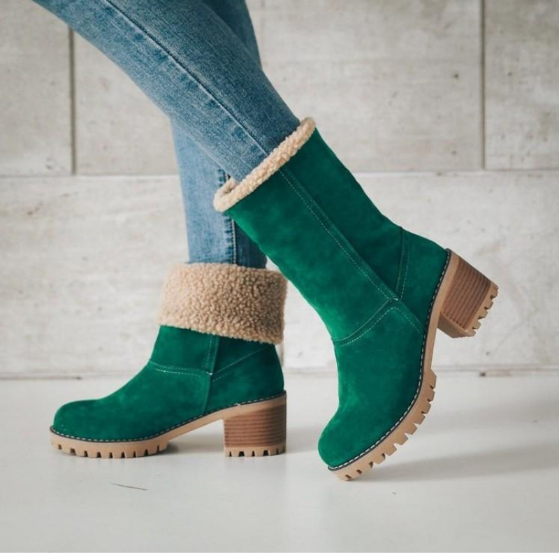 Botas de Ante de Invierno Confort y Estabilidad Luis
