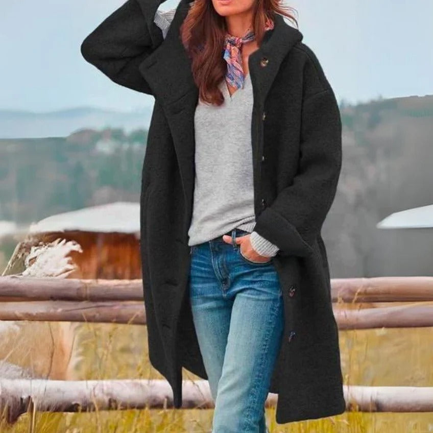 Chaqueta Mujer Caliente Merle Acolchada y Elegante María