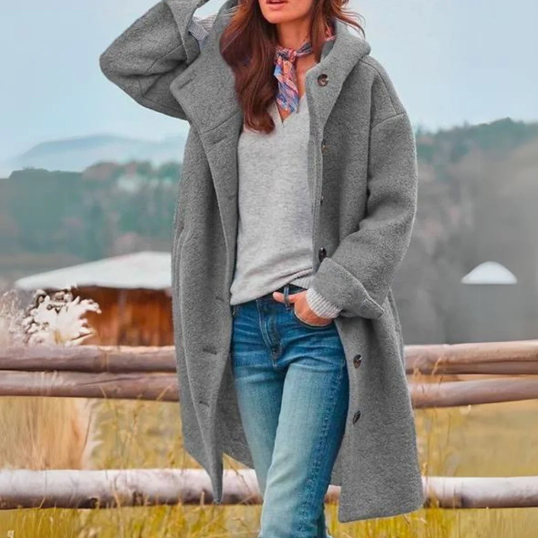 Chaqueta Mujer Caliente Merle Acolchada y Elegante María