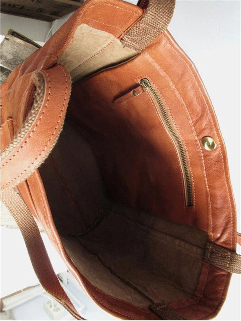Bolso de Cuero Lujo Mujer Elegante con Detalles Isabel