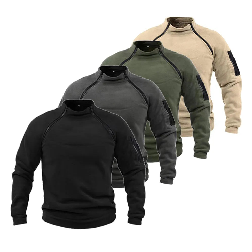 Sudadera Fleece Táctica Army Cálida Y Robusta Carlos