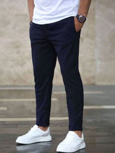 Pantalón Stretch Con Cordón Moderno Y Cómodo Atlético Mateo