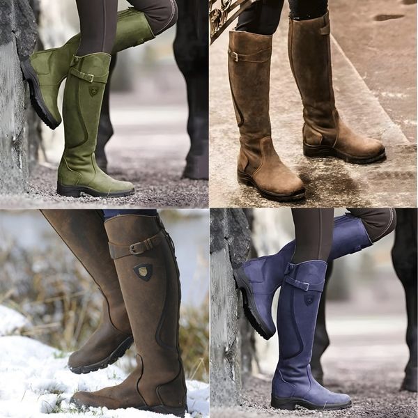 Botas Impermeables Para Mujer Plantilla Extraíble Ana