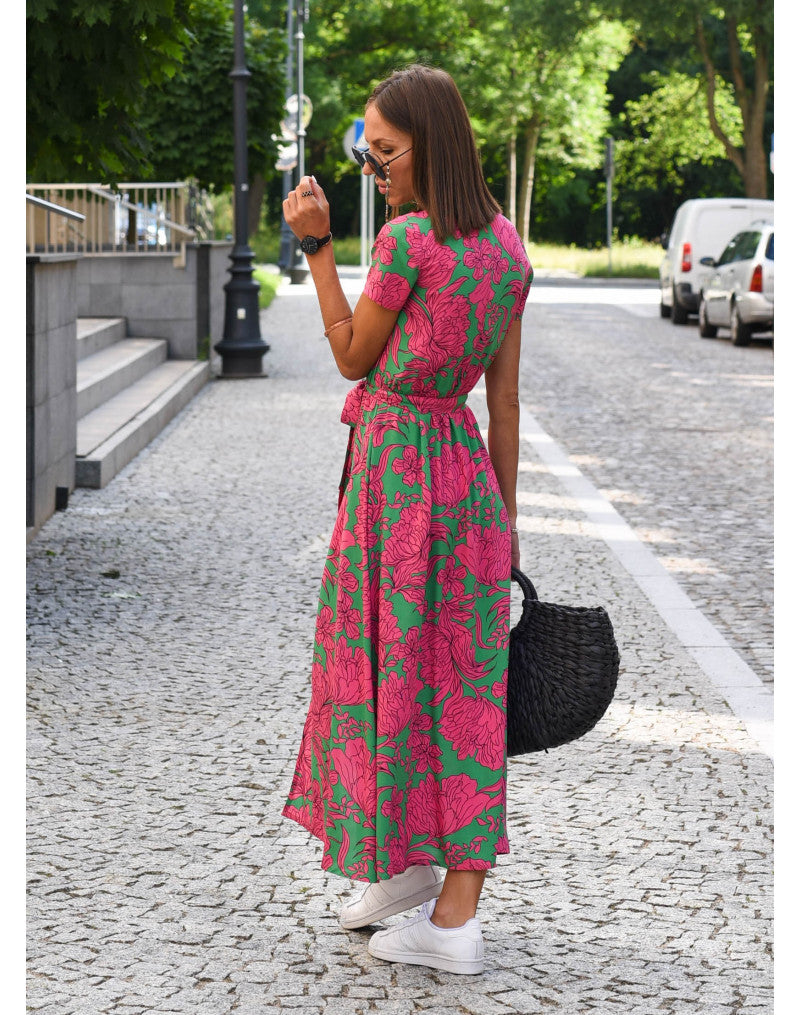 Vestido Elegante De Calidad Con Tejido Premium Y Corte Ana