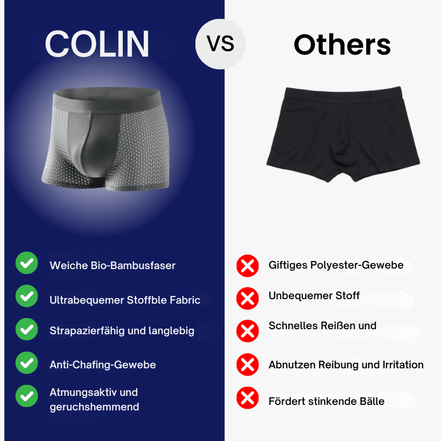 Boxers de Fibra Alta Calidad Transpirables Colin Juan