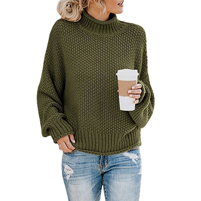 Thermal Turtleneck Sweater Insulated Warmth