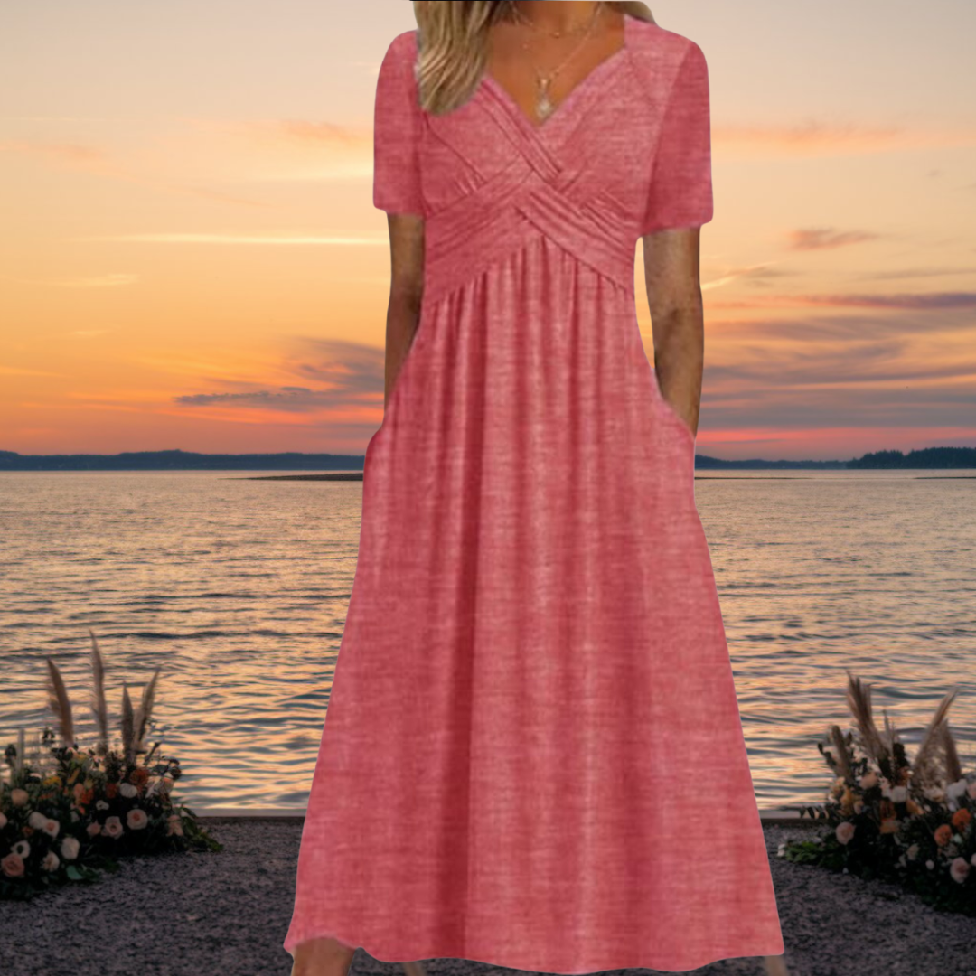 Vestido Elegante Silueta Esbelta Cintura Perfecta Miguel