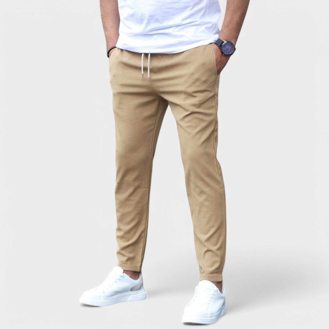 Pantalón Elástico Miravo Hombres Comodidad Todo Día Carlos