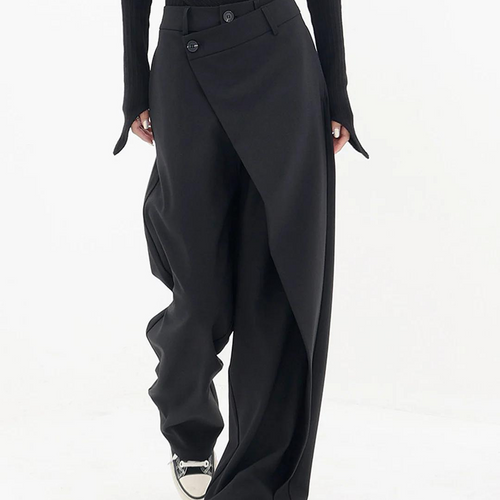 High Waisted Baggy Pants Premium Fit Women