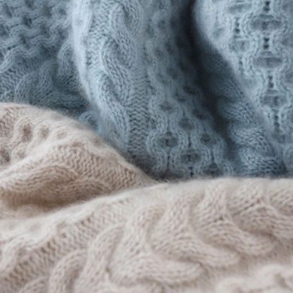 Women's Turtleneck Sweater Handmade Soft Knit