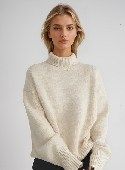 Organic Ultra Soft Turtleneck Sweater