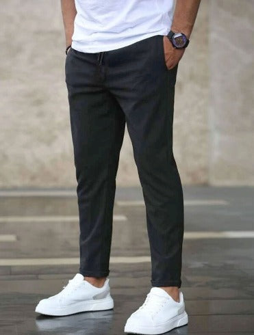 Pantalón Stretch Con Cordón Moderno Y Cómodo Atlético Mateo