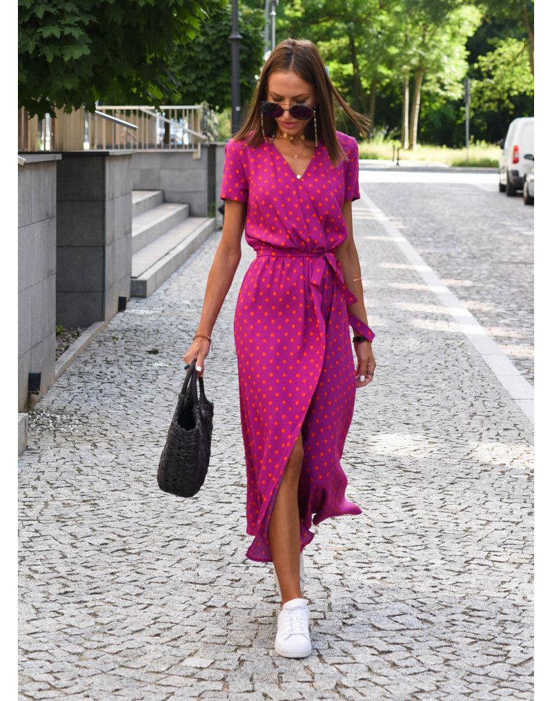 Vestido Elegante De Calidad Con Tejido Premium Y Corte Ana