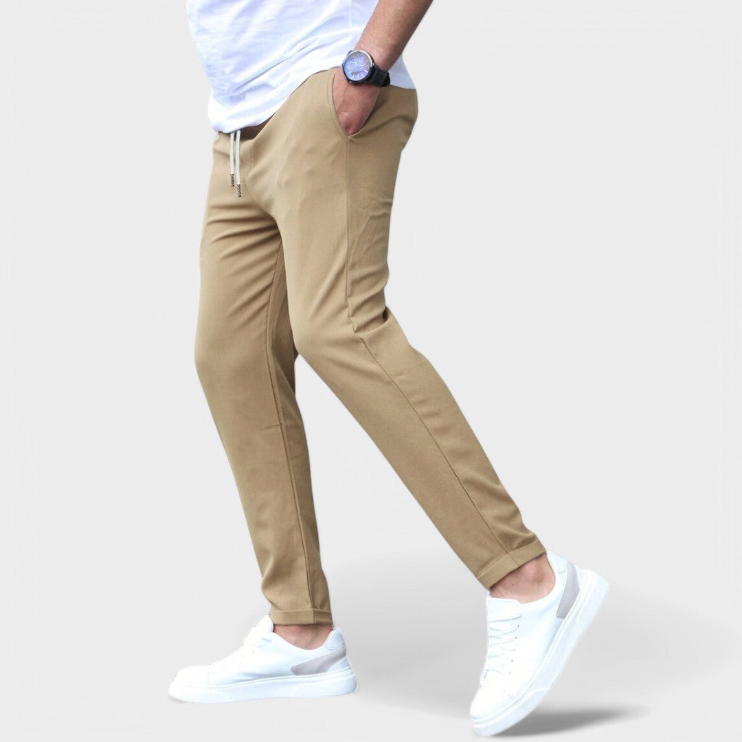 Pantalón Elástico Miravo Hombres Comodidad Todo Día Carlos