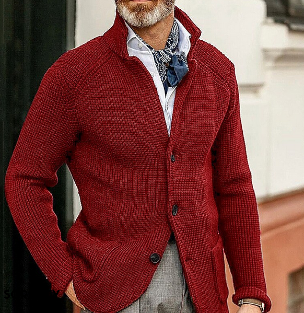 Blazer Vintage Para Hombre Estilo Patchwork Premium Carlos