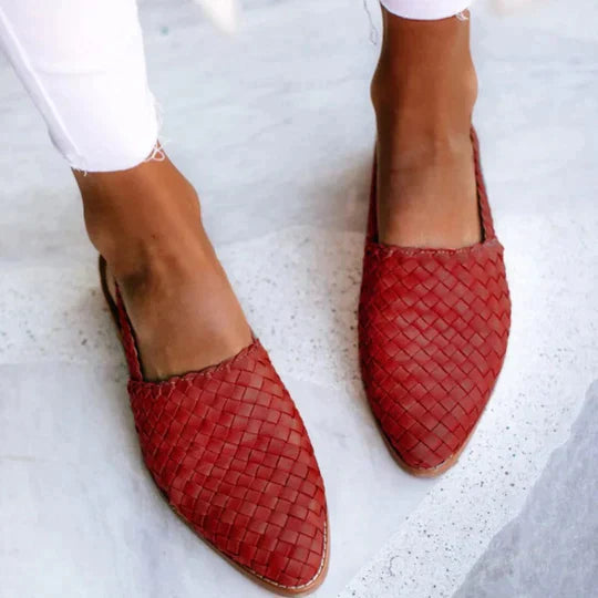 Sandalias Leia Tejidas Con Alineación Correcta Sofía