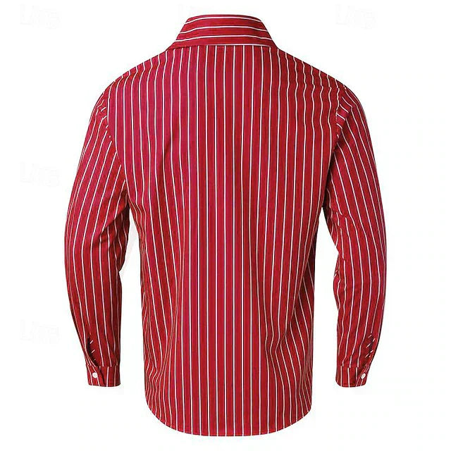 Camisa Rayada De Lujo Tejido Suave Con Detalles Ana