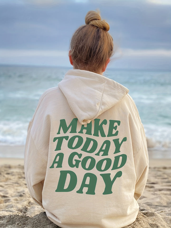 Sudadera Con Capucha Motivacional Con Mensaje Positivo Ana
