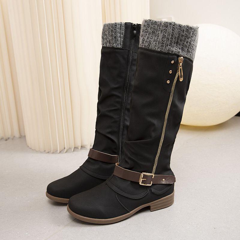 Botas Planas de Invierno con Soporte Ortopédico Ana