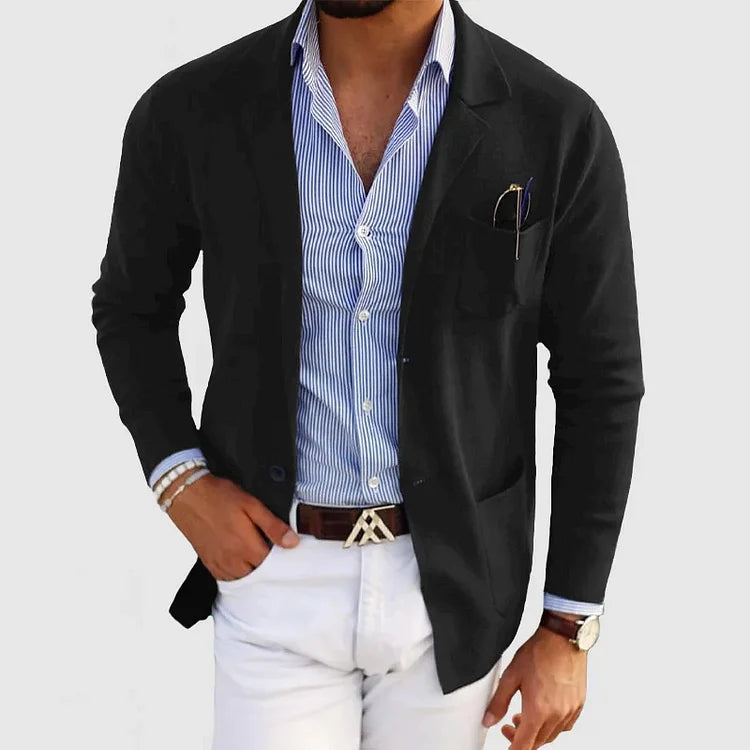 Blazer Cómodo Entallado Versátil Para Ocasiones Miguel