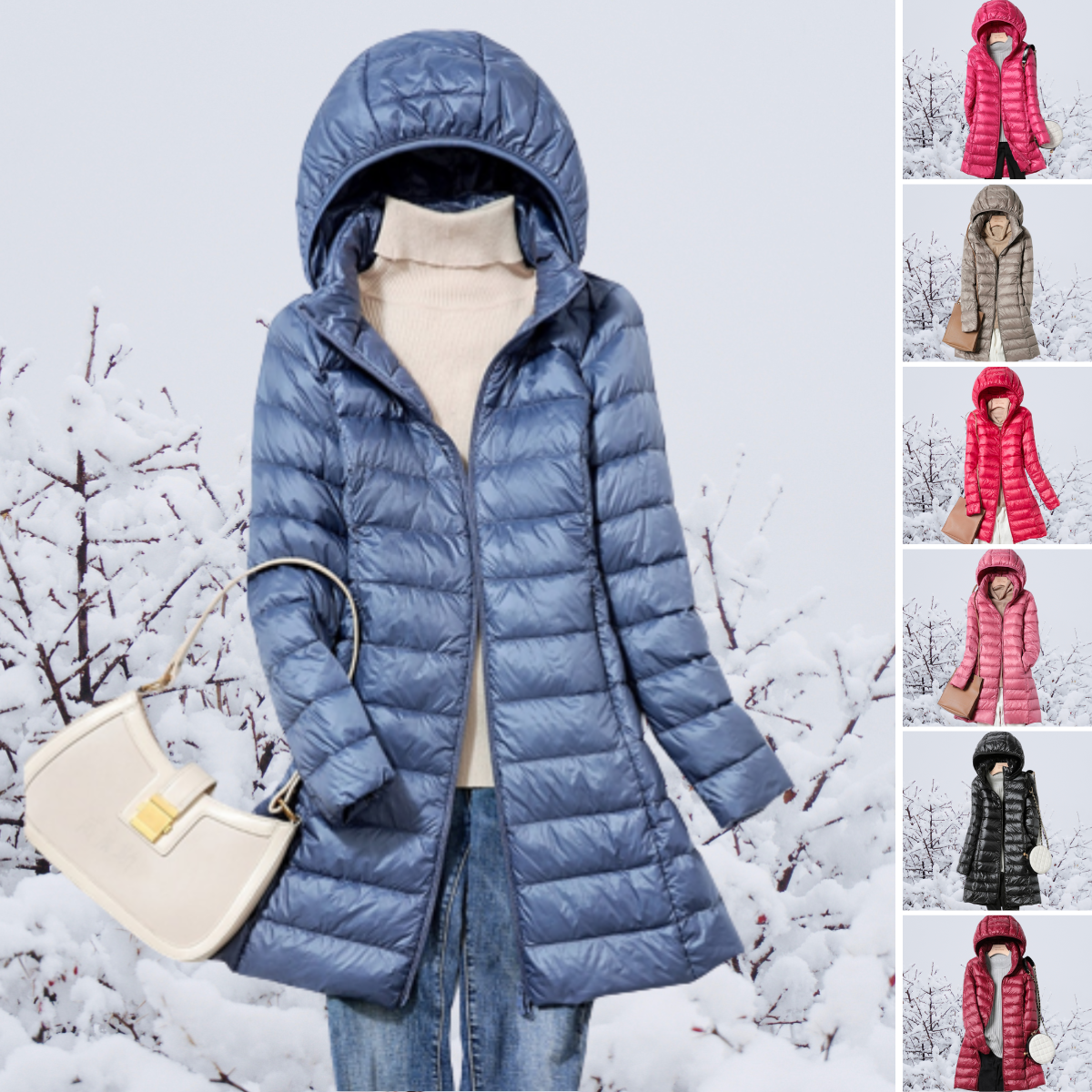 Chaqueta ultraligera de invierno con calidez premium Ana