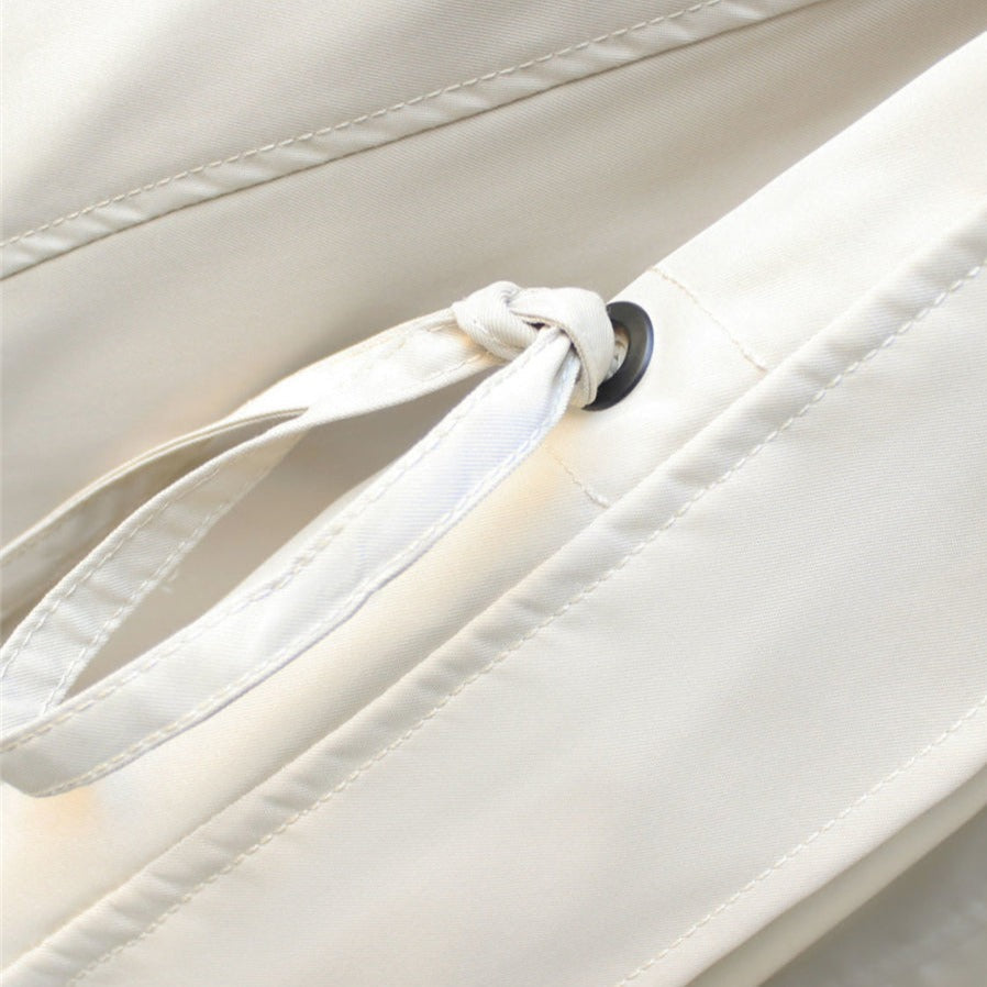 Capa Ligera Impermeable Oversize Capucha Elegante Sofía