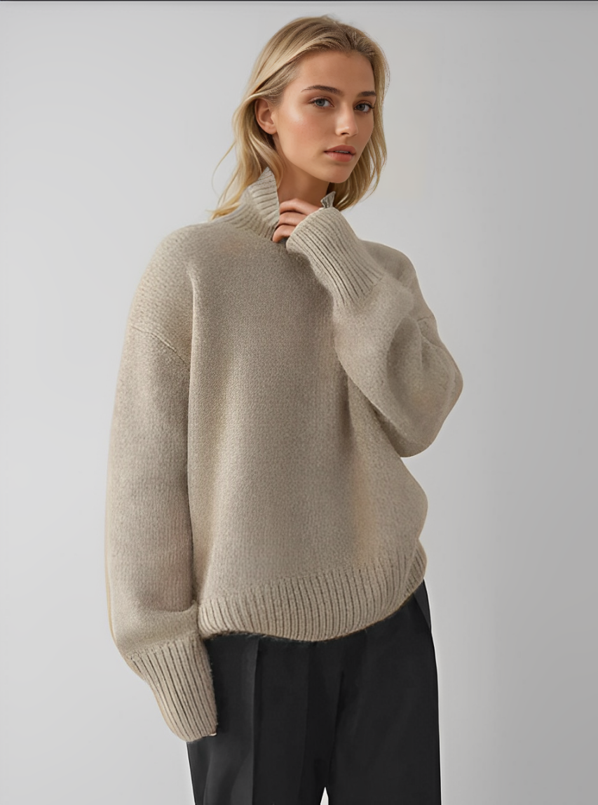 Suéter Cuello Alto Ultra Suave Calidez Estilo Moderno Juan