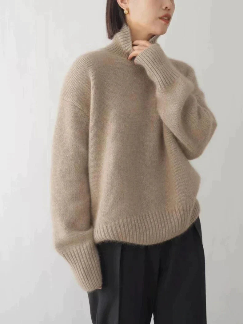 Suéter Cuello Alto Ultra Suave Calidez Estilo Moderno Juan