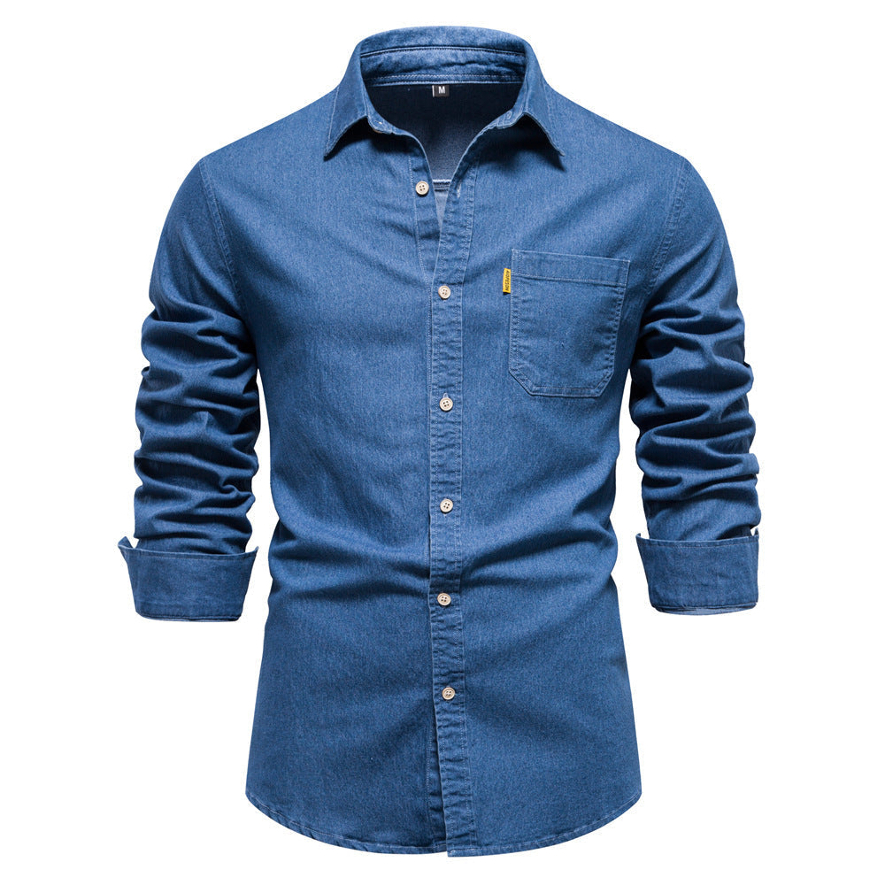 Camisa Vaquera Denim Moderna Con Ajuste Casual Juan